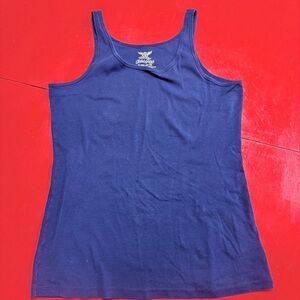 NWOT FADED GLORY NAVY TANK TOP CAMISOLE SIZE xl 16/18 runs small see mean